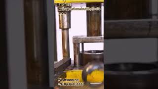 #shorts To produce cups for a scaffolding cuplock system on a power press use the forming die set.