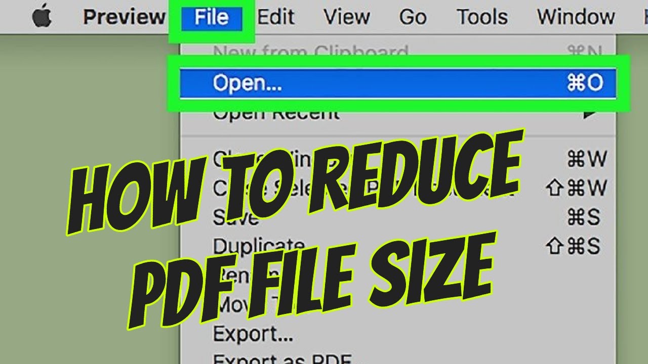 How to Reduce PDF File Size - YouTube