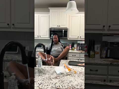 Cooking chicken Cajun pasta 😋 ￼