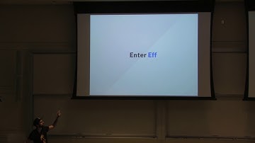 Keagan McClelland - A Practical Introduction to Eff in Haskell- λC 2019