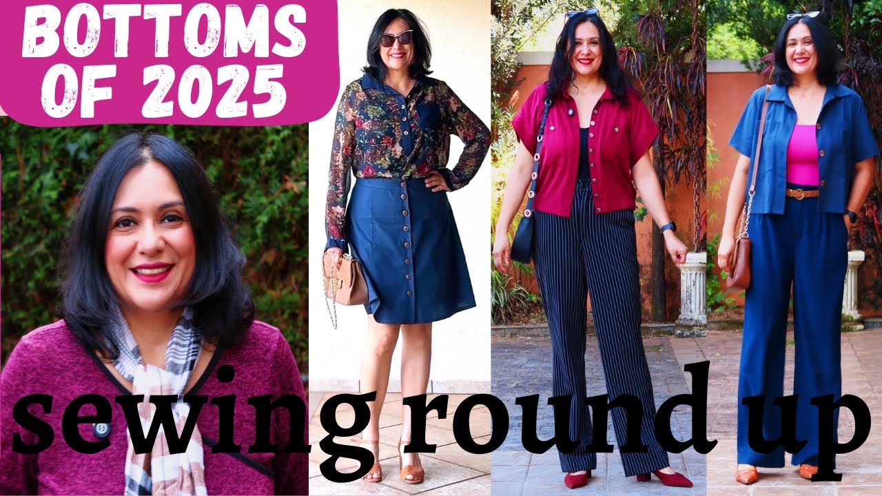 Gorgeous handmade BOTTOMS of 2025. Sewing 