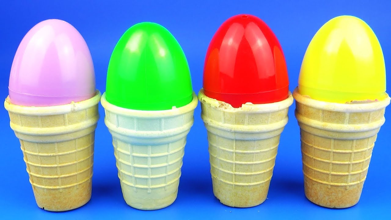 Мороженое Сюрприз Игрушки Киндер Яйца ХЕЛЛО КИТТИ Принцесса Дисней ...