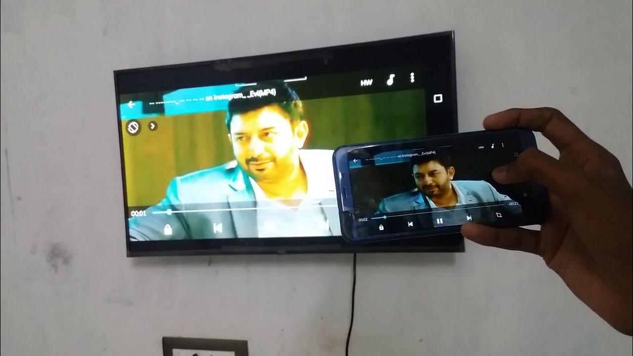 Connect Android Mobile To LED Smart Tv In Tamil Vwatch Tamil YouTube