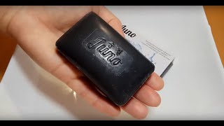 Dry Soap Juno Charcoal | Сухое мыло Juno с углём - Видео от GbatS Galya Soapy Bat