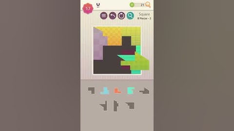 Polygrams Tangram Walls 8 Pieces Level 2