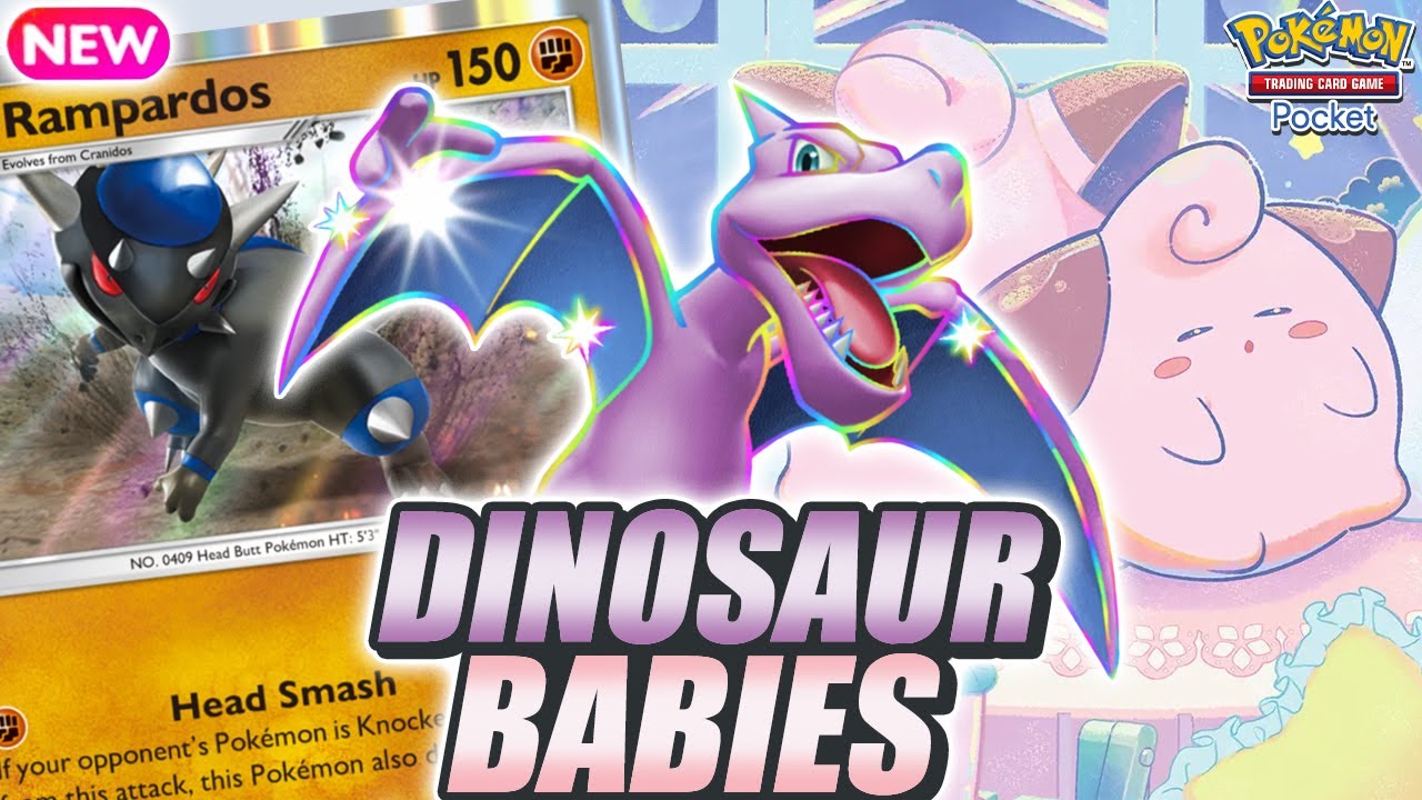 TRY THIS ! CLEFFA Makes AERODACTYL & RAMPARDOS Super Aggressive 🦖 Pokemon TCG Pocket