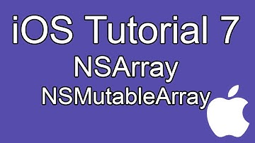iOS tutorial- Part 7- NSArray, NSMutableArray