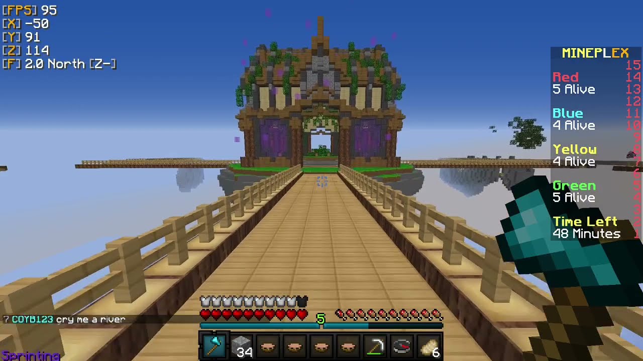 Mineplex Bridges #22 - Kinda rusty at PVP but still did alright!