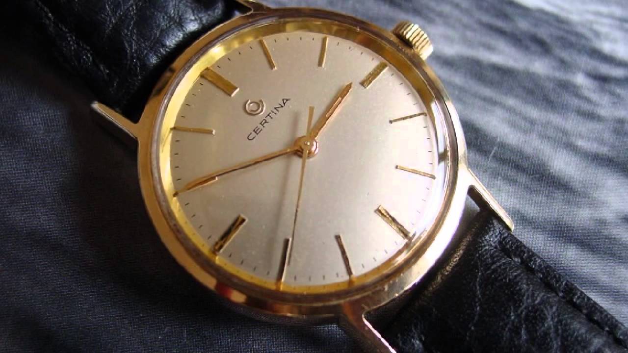 Certina Vintage Wristwatch YouTube