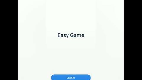 Easy game level 31 to 40