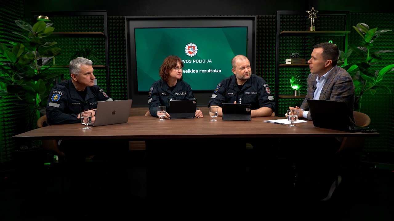 Policija pristato veiklos ataskaitą: kaip keičiasi nusikalstamumas ir kokie pareigūnų lūkesčiai