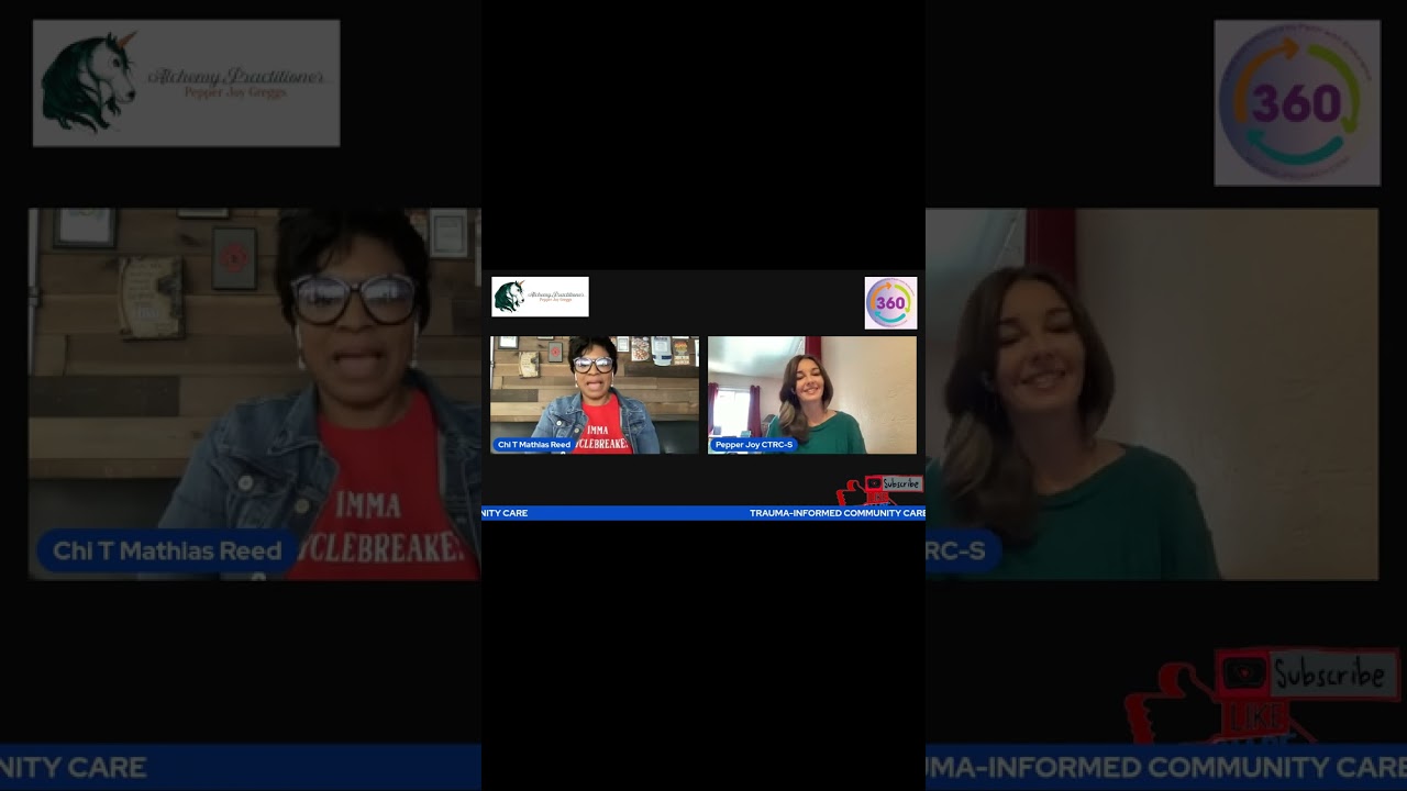 TRAUMA-INFORMED COMMUNITY CARE CONVERSATION with Pepper Joy Greggs & Chi T Mathias Reed
