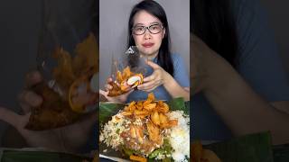Sumpah combo ga ada obat Nasi Padang + Kripik leni snacks #cemilan #kuliner #jajanan