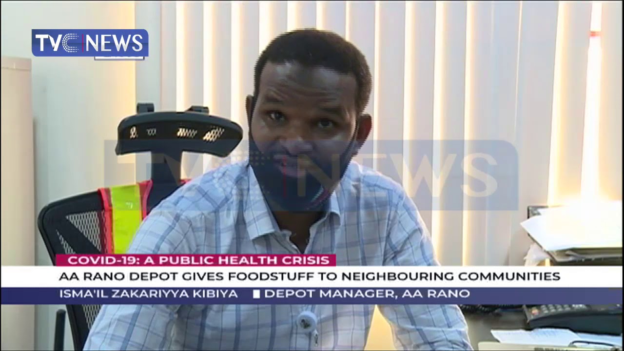 AA Rano depot distributes foodstuff to neighbouring communities - YouTube