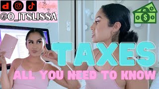 All you NEED To Know About TAXES FOR DEPOP! Write offs, Advice, Deductions, My experience + HOW TOs