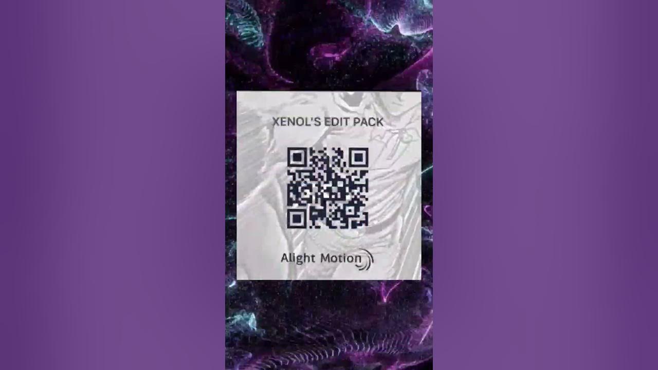 Free alight motion shakes qr codes trending shorts viral editing