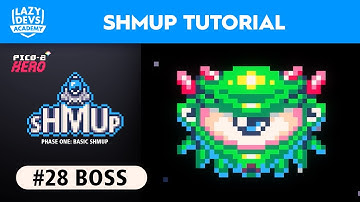 Making a Shmup #28 - Boss - Pico-8 Hero