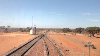 Crossing trains Perth to Adelaide