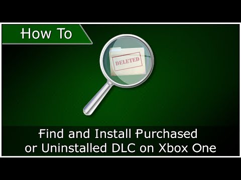 How To: Find and Install Purchased or Uninstalled DLC on Xbox Series X|S & XboxOne