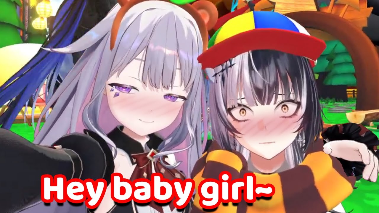 Biboo and her silly Goth Girlfriend