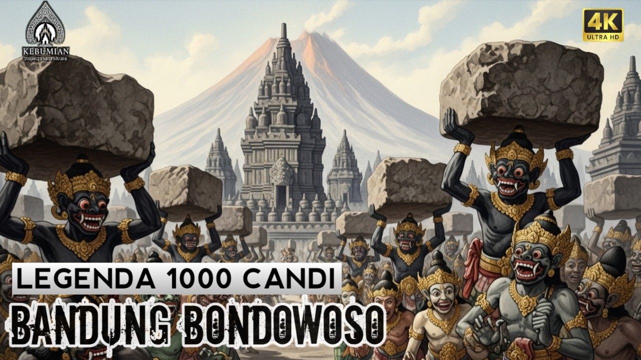 LEGENDA Roro Jonggrang dan Bandung Bondowoso | Prambanan