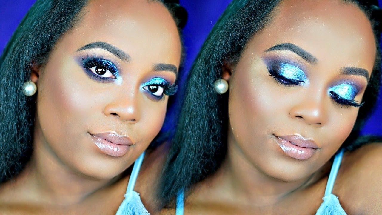 stila blue eyeshadow