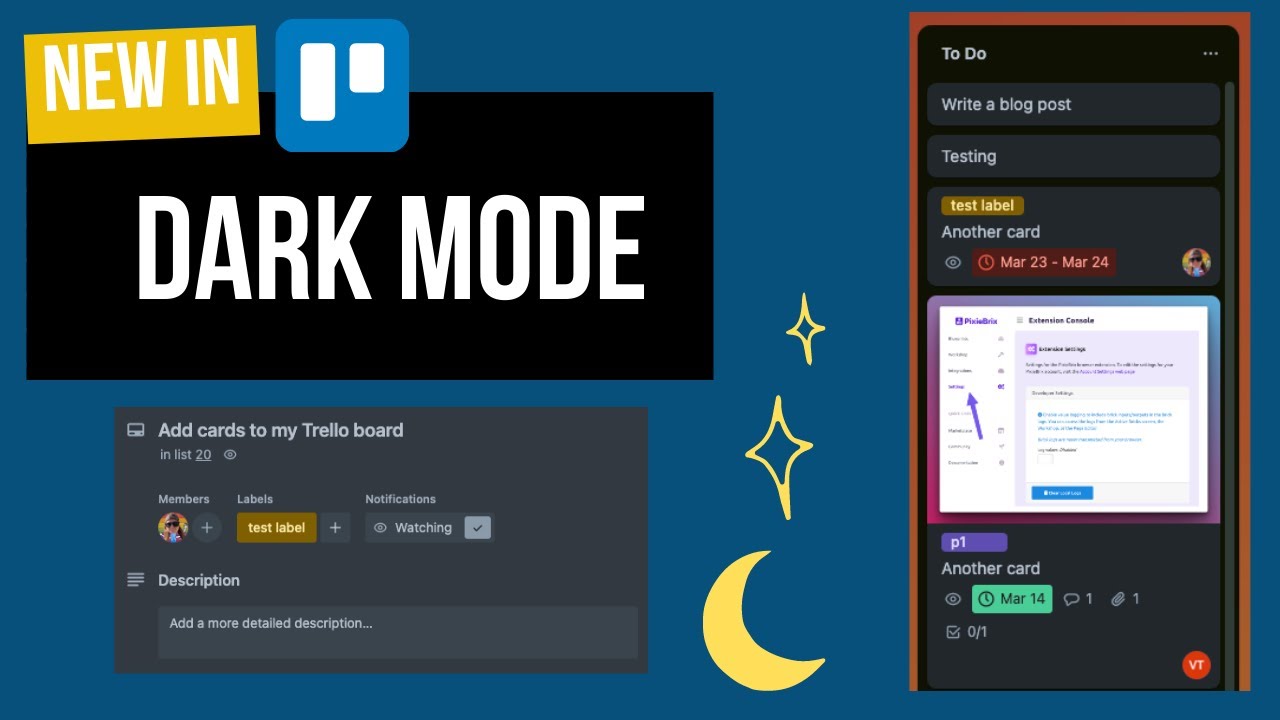 Trello finally rolls out dark mode in Beta to all users