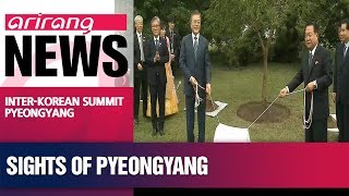 S. Korean President Moon Jae-In Visits A Number Of Venues In Pyeongyang