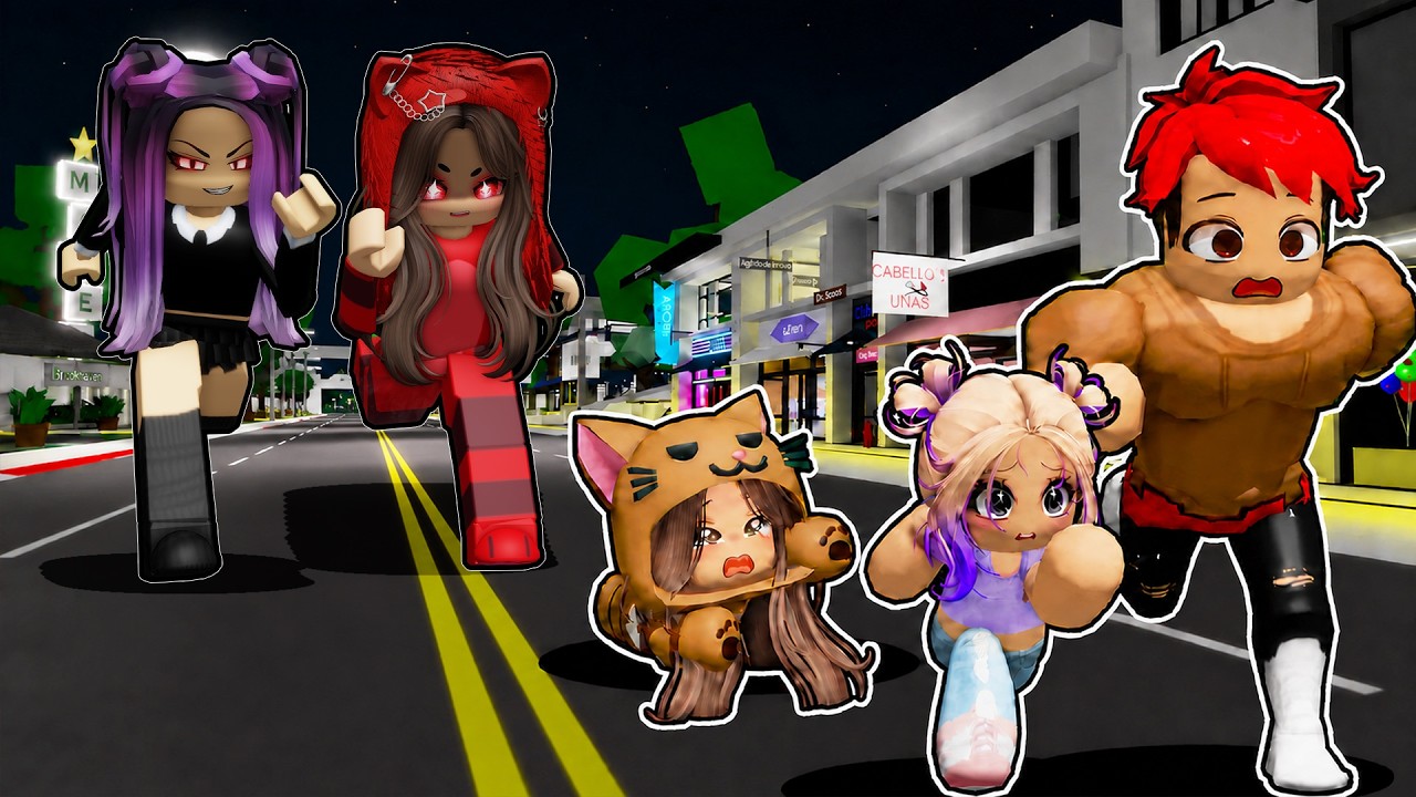 SOBREVIVIMOS AL ATAQUE de LYNA.EXE Y MERMELADA en BROOKHAVEN ROBLOX con el TEAM