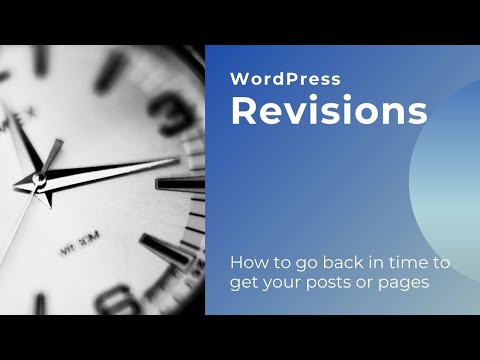 Using Revisions in WordPress