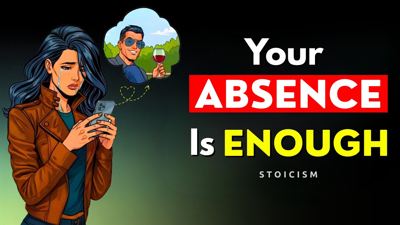 Почему ваше отсутствие причиняет ей больше боли, чем она признает! | Стоицизм