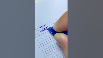 “Alabama” American Cursive Handwriting for Beginner | How to write in Cursive | Improve Handwriting