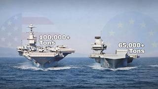 Why American Aircraft Carriers Have Up To 100,000+ Tons And Europe Don’t