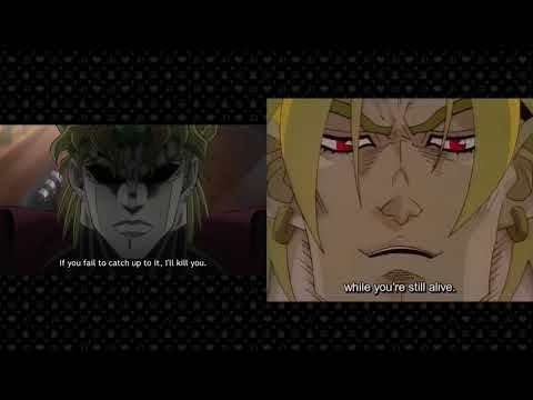 DIO vs Senator Phillips - JoJo 2014 VS OVA 1993 (David Production vs A.P.P.P) Animation comparison
