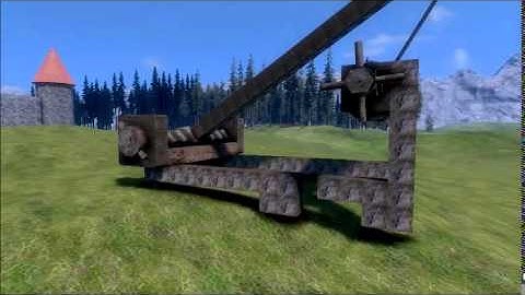 Using a Catapult in Medieval Engineers