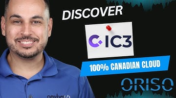 Discover IC3 the new private Cloud server horsting  in Canada by ORISO.
