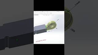 SolidWorks Örnek Çizim 195 (3D solid model example) #shorts #solidworks