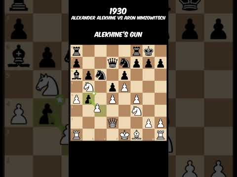 The original Alekhineu0027s gun (San Remo, 1930)