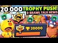 NEW TROPHY RECORD! 20,000 TROPHY PUSH IN SHOWDOWN WITH LEON & CROW!!