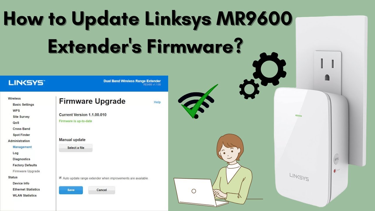 How to Update Linksys MR9600 Extender's Firmware?