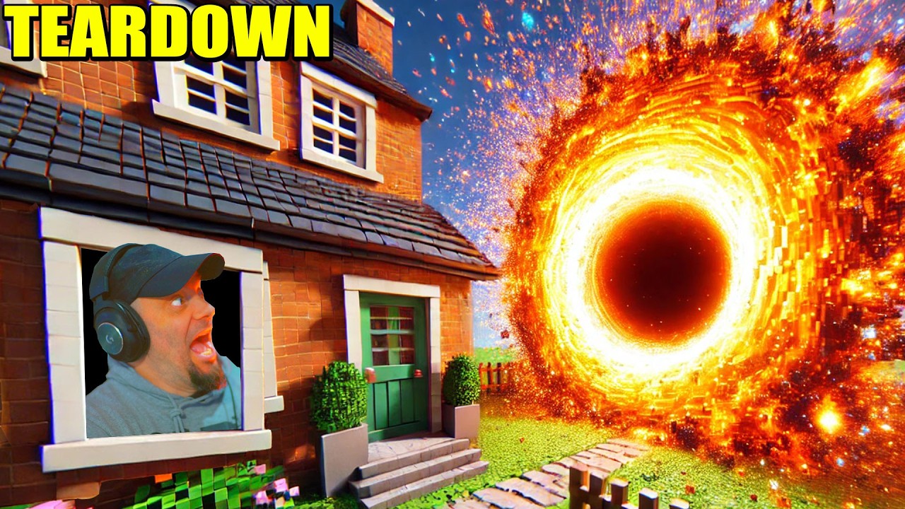 Puedo Sobrevivir un AGUJERO NEGRO en el SÓTANO? - TEARDOWN | Gameplay Español