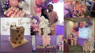 Getting It Done| Butterfly Baby Shower| A DAY FILLED WITH LOVE