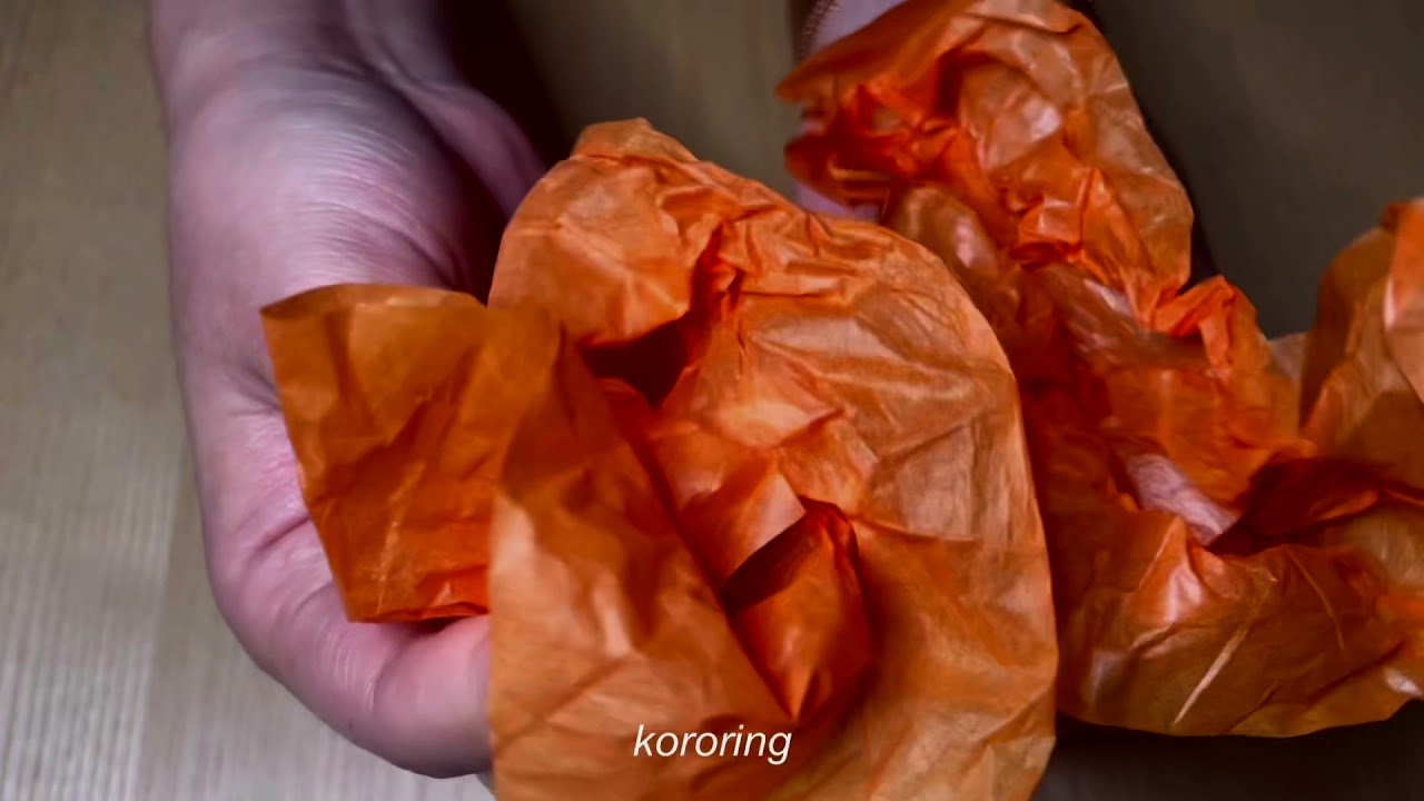 ASMR 바스락거리는 종이 소리 | The rustling sound of paper