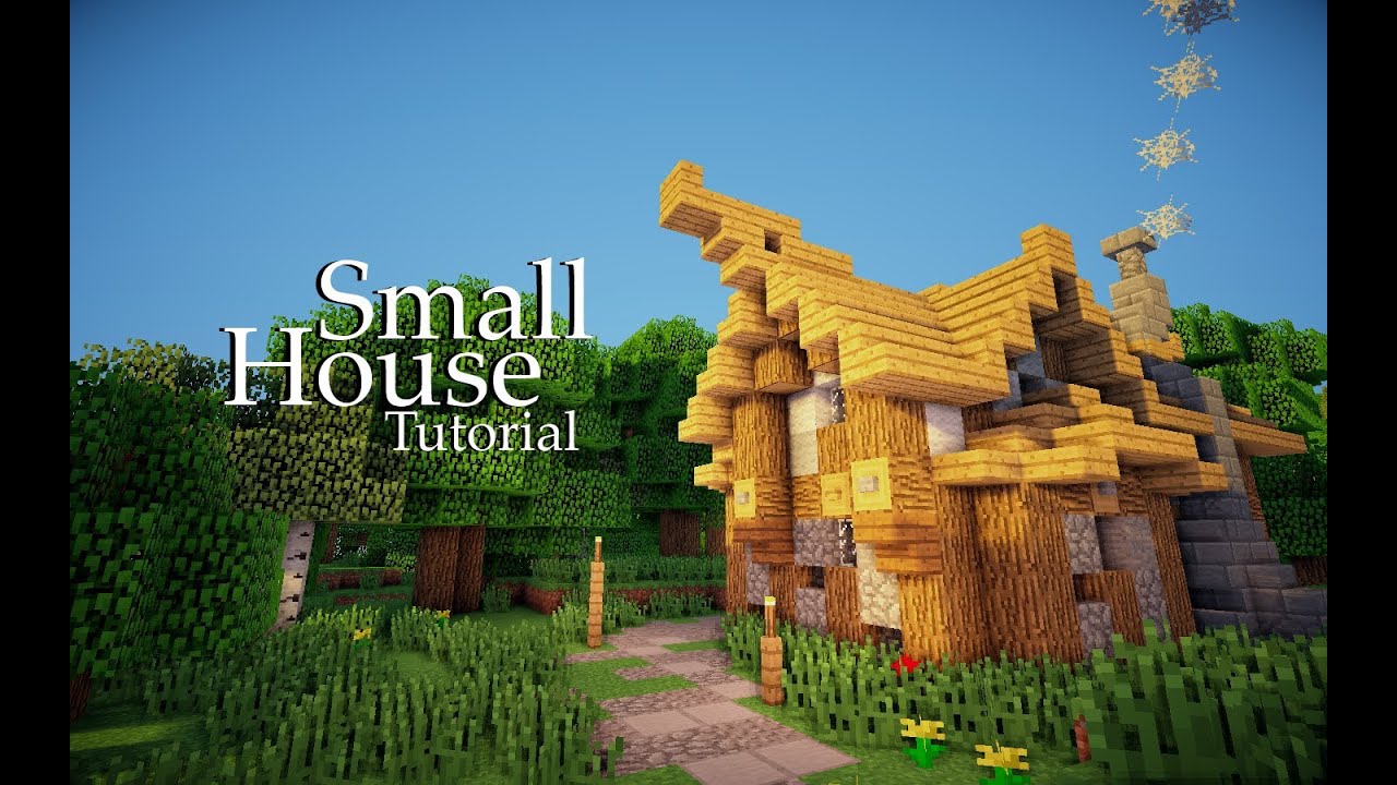  Minecraft  Small Medieval House  Tutorial Martzert YouTube