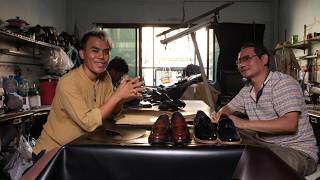 เบองหลงการผลตงาน รองเทาหนงแท Steppro Loafer พนยางแทสตรกนนำมน Code 917 และ 919