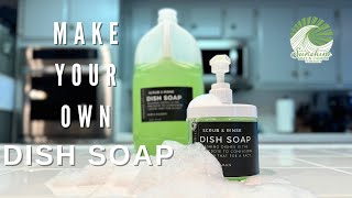 Make Your Own Liquid Dish Soap (Made With Essential Oils & Biodegradable Ingredients)