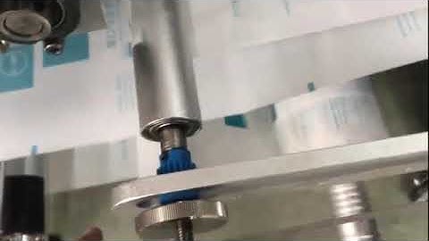 How to load film on mask bag packing machine (Richpeace Model II)