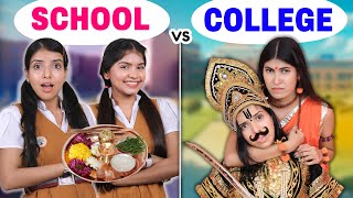 STUDENTS on Dussehra - School vs College Ramleela | Indian Festivals Ever | Anaysa