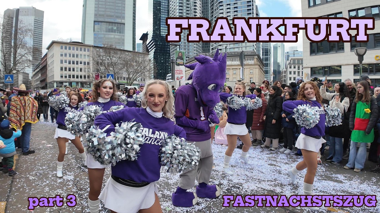 Fasching Fastnachtszug Frankfurt 2026 🇩🇪 (Final Part)