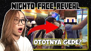 Face reveal @NightD24 beneran di surabaya! waktu ketemu @BeaconCream 😘😝 - gagah banget!!! Wkkwka